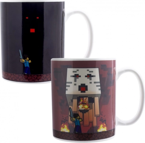 Skodelica, ki menja barvo MINECRAFT Nether 300 ml