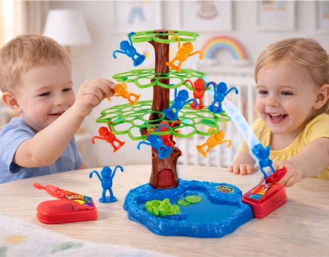 Stabilna osnova z jezercem in krokodilom