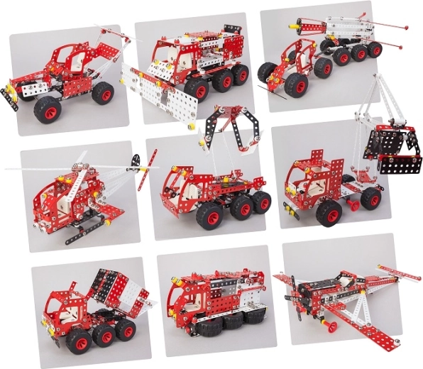 10 models in 1 for endless building