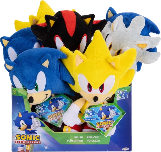 Sonic the Hedgehog plush figure 23 cm (Wave 14, assorted variants) - 1 piece