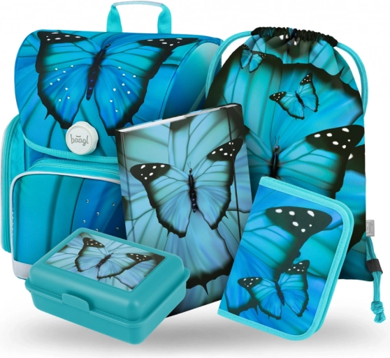 Šolski set BAAGL Ergo Butterfly
