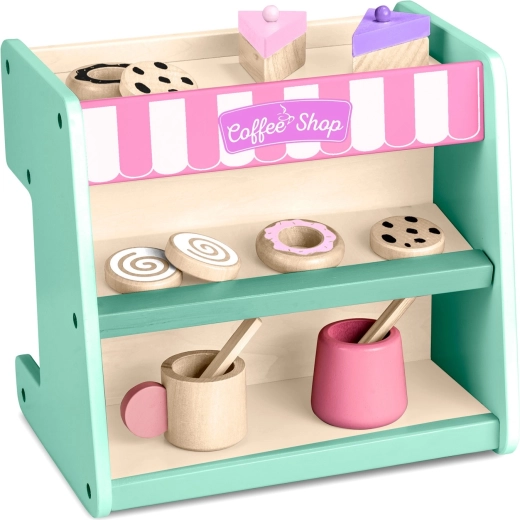 Slaščičarna z razstavljenimi dobrotami