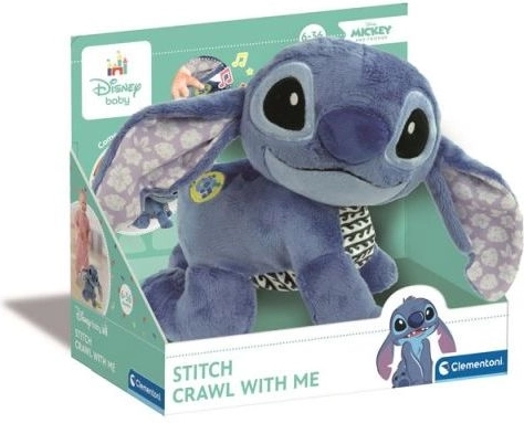 Interaktivna plazeča plišasta igrača Stitch Clementoni Baby