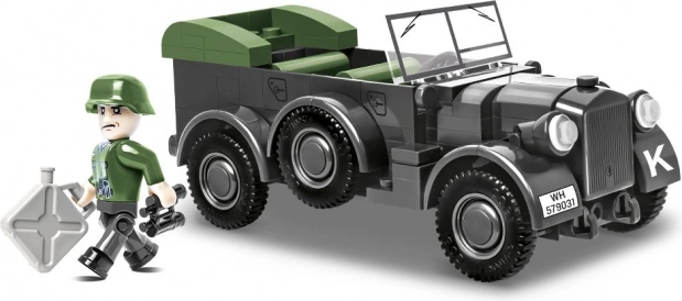 Konstruktor COBI Horch 901 (Kfz. 15) – vojaško terensko vozilo, 185 delov