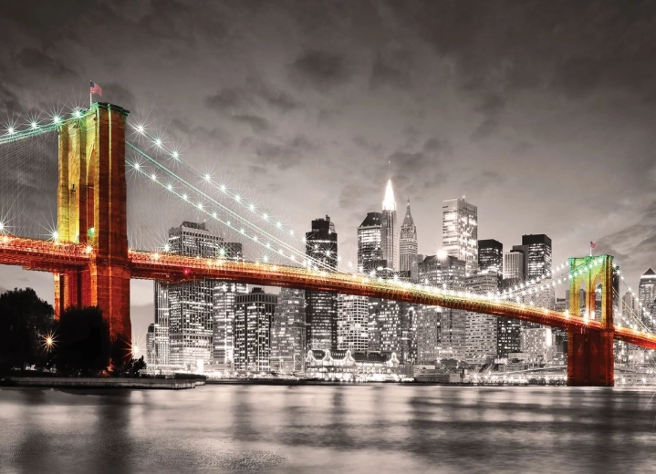 EUROGRAPHICS Sestavljanka Brooklynski most v New Yorku – 1000 kosov