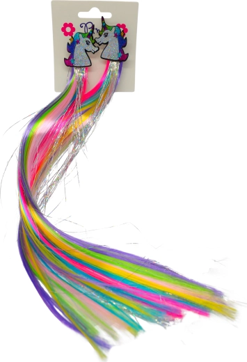 Sponke za lase z zaponko, 2 kosa