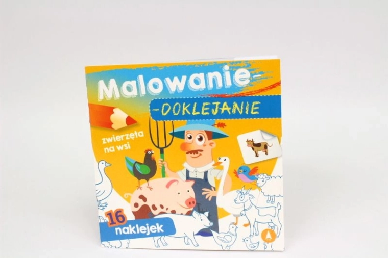 Barvanje in lepljenje – Živali na kmetiji