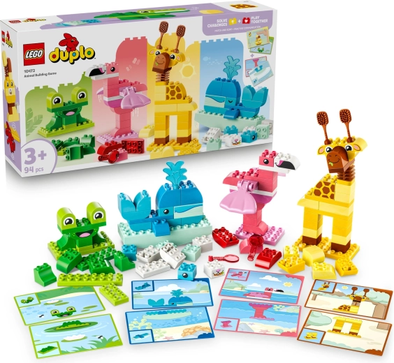 LEGO DUPLO igra sestavljanja živali