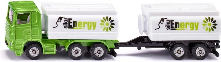 Tanker truck with trailer