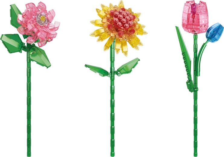 Realistične barve in prosojni cvetni listi