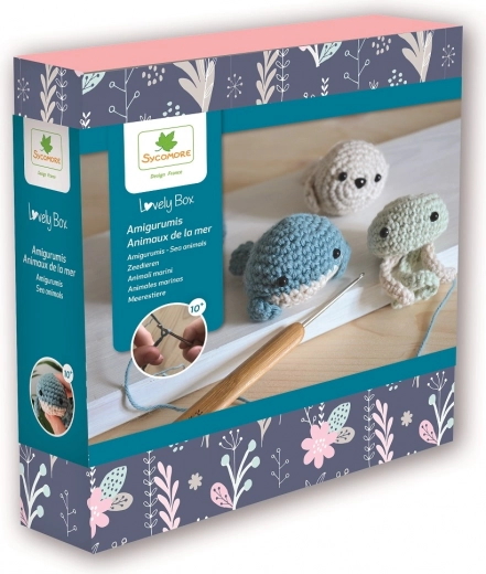 Lovely Box kvačkane morske živalice amigurumi