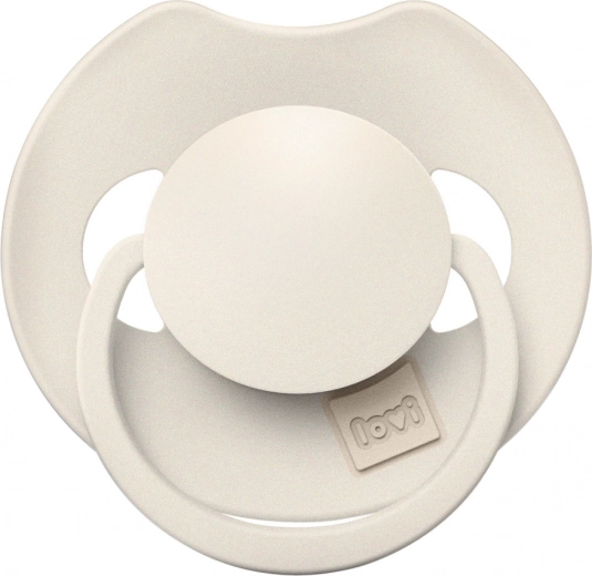 Silikonska dinamična duda LOVI PRIME 0–6 m Coconut