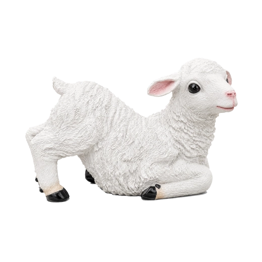 Decorative sheep figurine - 1 piece