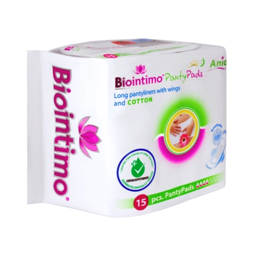 Biointimo Anion ženski intimni vložki za vsak dan s krilci