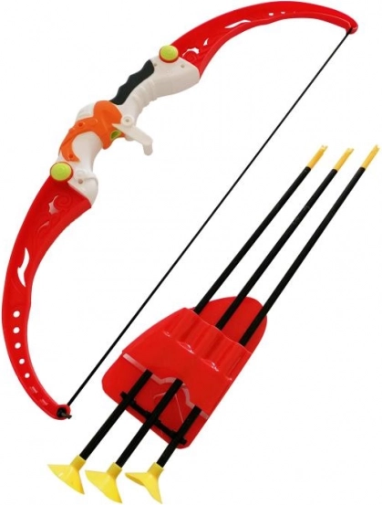 Lok in puščice s priseski MAC TOYS