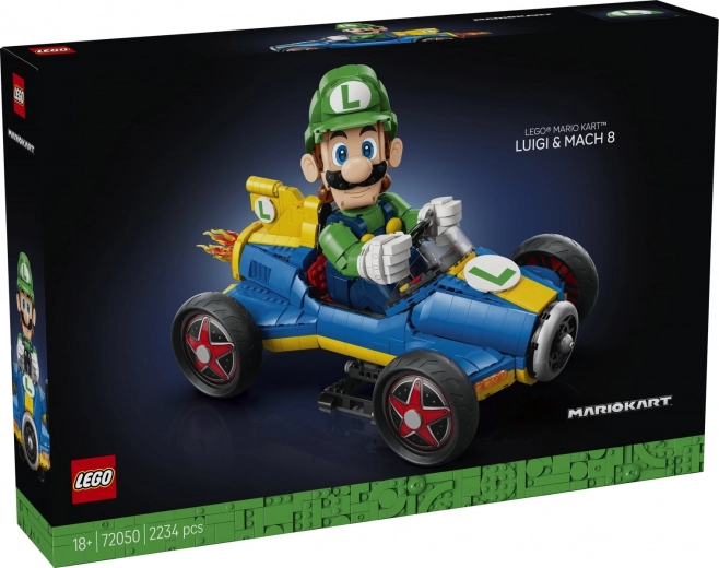 LEGO Super Mario Mario Kart – Luigi in Mach 8