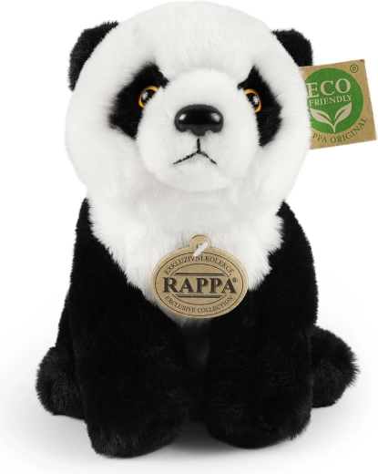 Rappa plišasta sedeča panda 23 cm Soft Collection Eco-Friendly