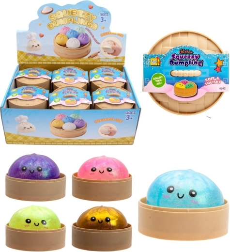 Bao squishy dumplings 5 cm – colorful
