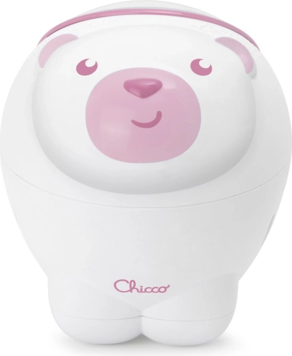 Chicco projektor polarni sij – rožnati medvedek 2v1