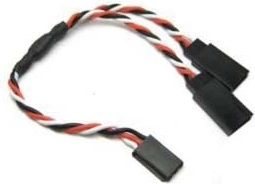 Y razdelilni kabel za servo Futaba 90 cm (zvit) – 1 kos