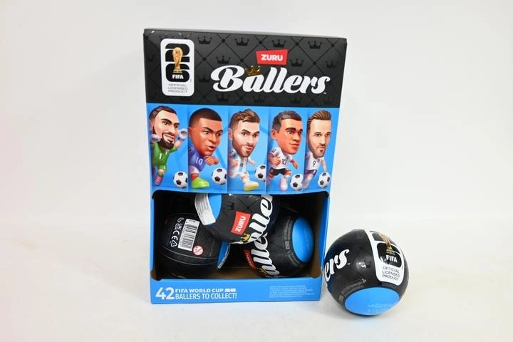 ZURU FIFA Ballers zbirateljska figurica nogometaša v embalaži v obliki žoge
