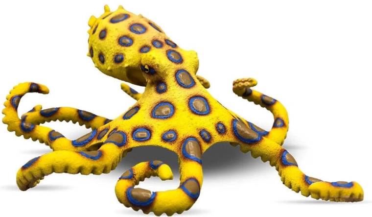 Bullyland figurica modroprste hobotnice