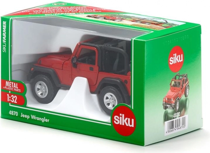 Siku jeep wrangler 1:32 model avtomobila