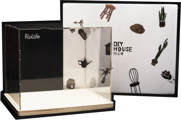 Plexi pokrov za modele miniatur hišic