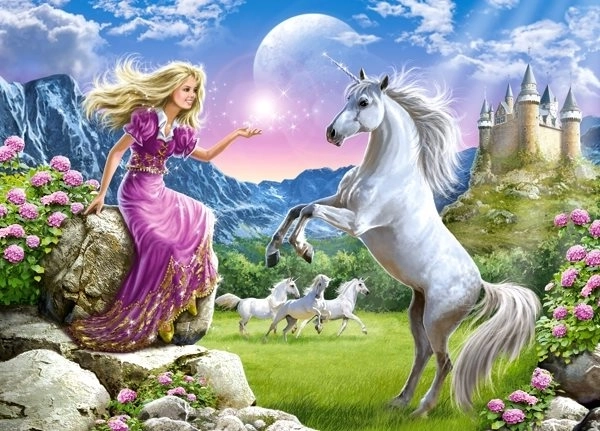 Sestavljanka 180 kosov My Friend Unicorn