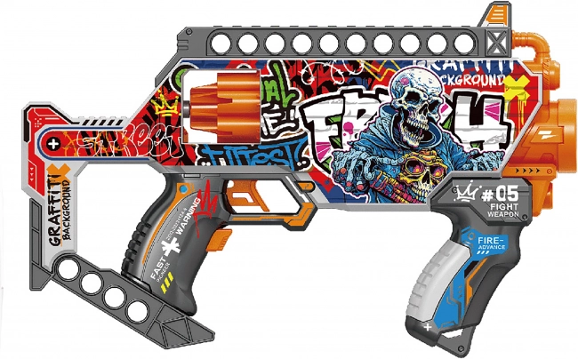 Samopal za penaste naboje, revolver 35 cm
