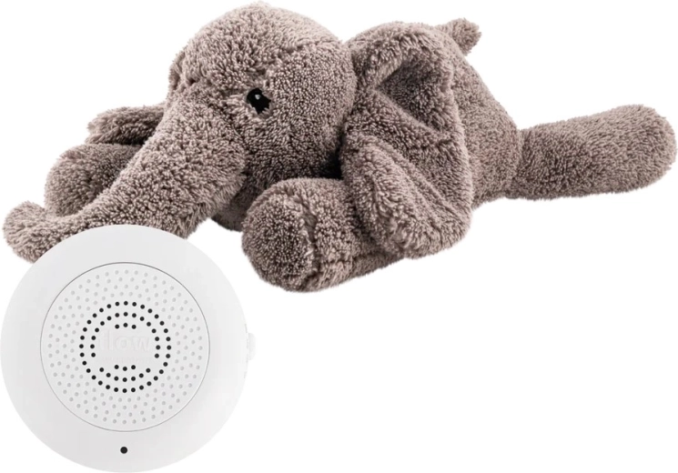 Flow plush elephant with heartbeat George Grey