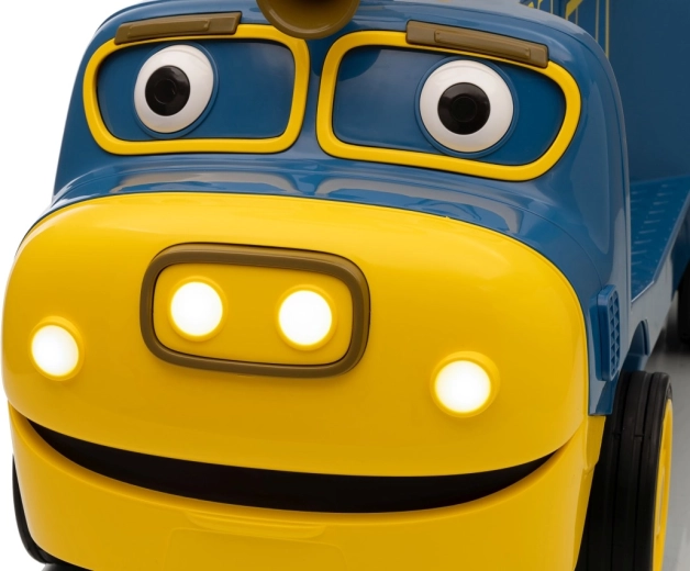 Gumijasta kolesa in LED luči