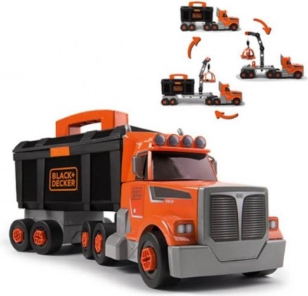Vlačilec 3v1 Black+Decker z Orodjem in Žerjavom