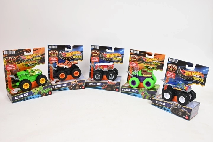 Hot Wheels monster truck – robusten avtomobilček z velikimi kolesi (JMK92)
