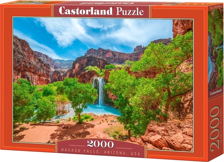 Sestavljanka Castorland Slapovi Havasu v Arizoni, ZDA, 2000 kosov