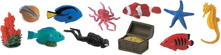 Safari Ltd. coral reef miniature figurines set