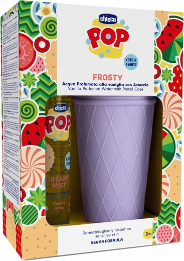 Chicco POP Dreamy Mist perfumed water Vanilla Wrap 150 ml + ice-cream pencil case