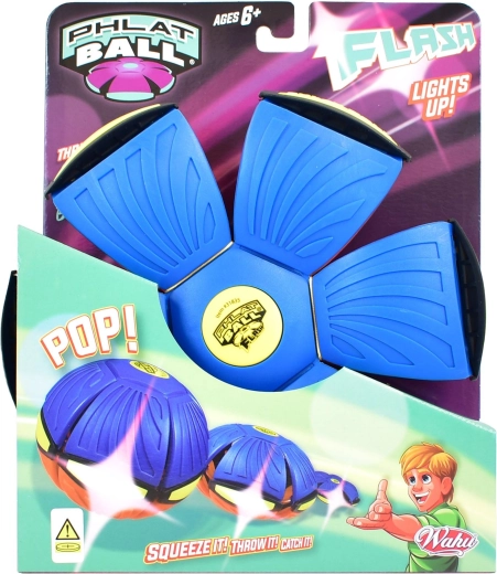 Phlat Ball Flash z LED-svetlobo – preoblikujoči leteči disk in žoga