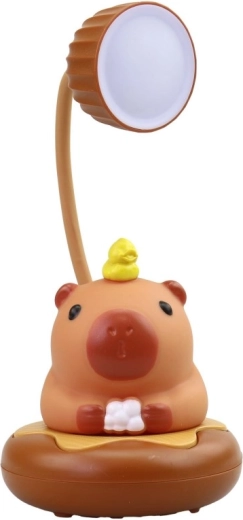 Ljubek dizajn kapibare kot dekoracija in svetilka