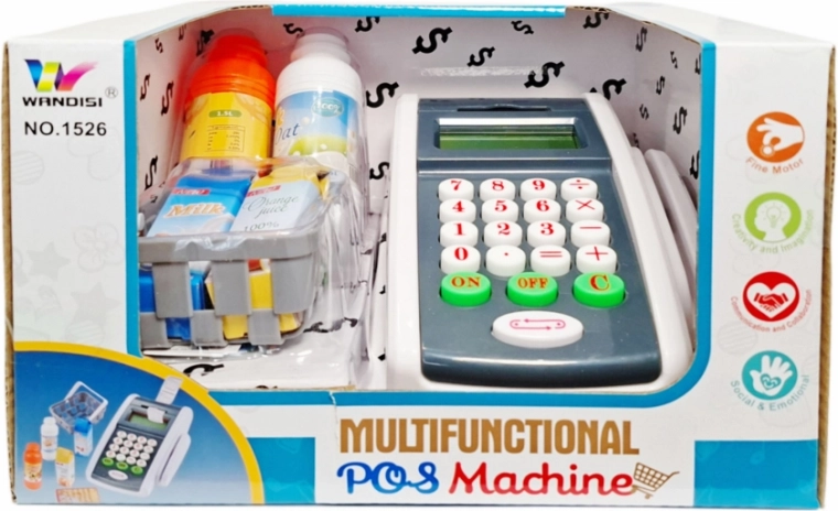 Otroška blagajna s priborom