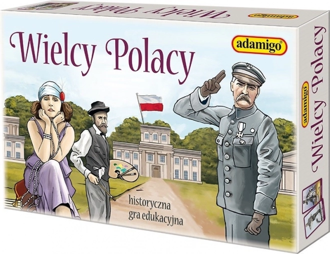Wielcy Polacy – izobraževalna namizna igra o pomembnih poljskih osebnostih