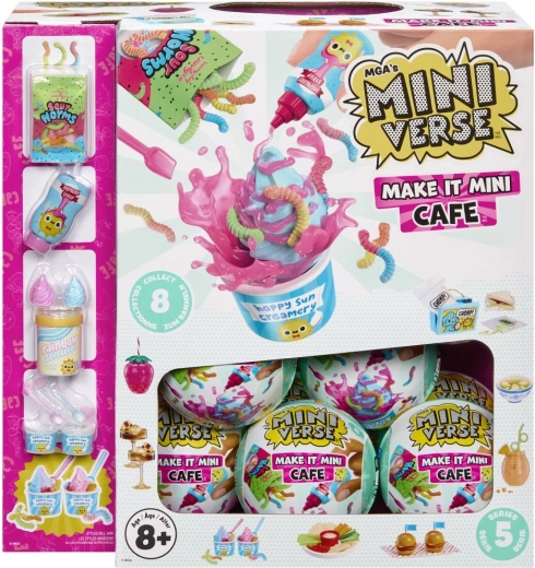 Miniverse Make It Mini Foods: kavarna, serija 5 (Val A) – zbirateljske miniature