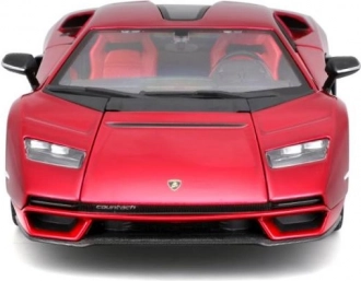 kovinski model avtomobila 1:24 BURAGO LAMBORGHINI COUNTACH LPI 800-4 rdeč