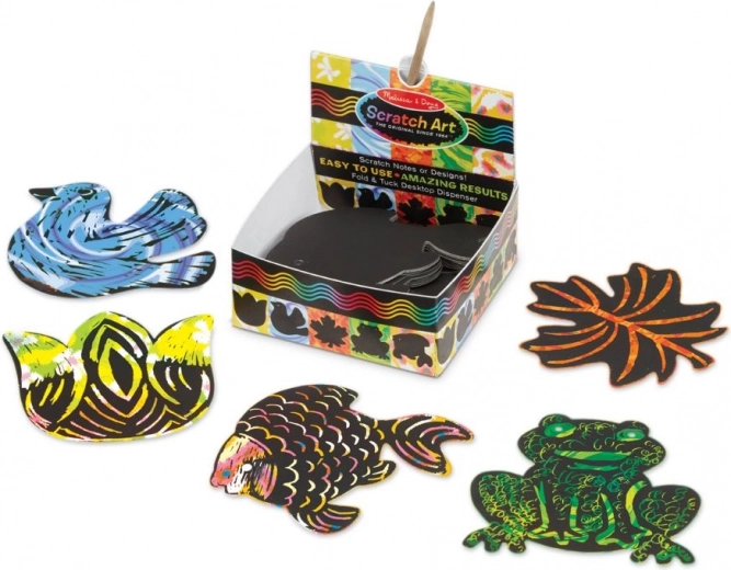 Zdrapka Nature – set praskank za graviranje ScratchArt