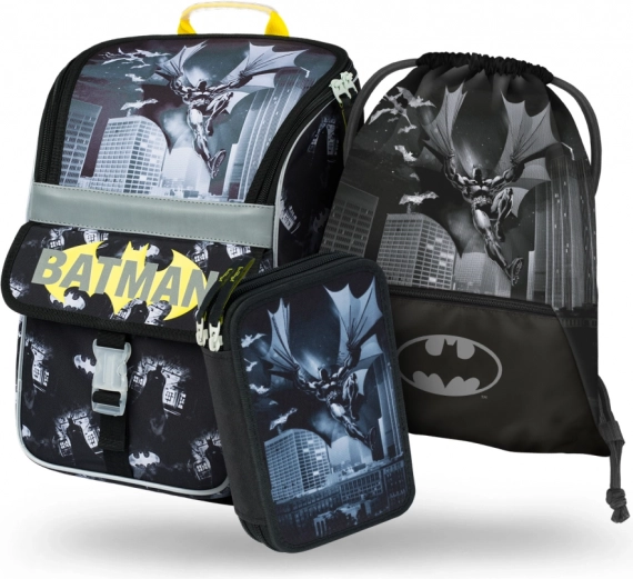 Set šolskih potrebščin Zippy Batman Dark City