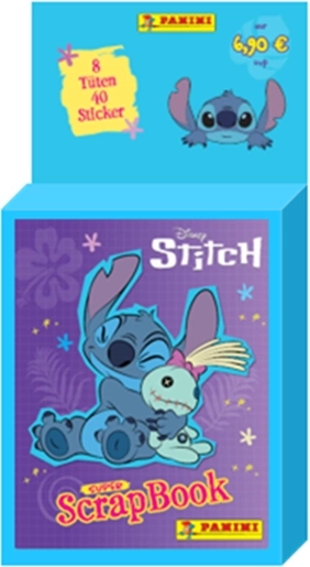 Disney Stitch super scrapbook kolekcija nalepk (ECO blister)
