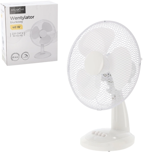 Namizni ventilator bel 40 W