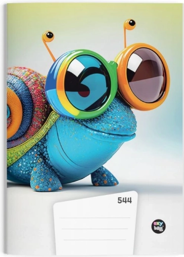 Zvezek A5 črtni 40 listov Polž