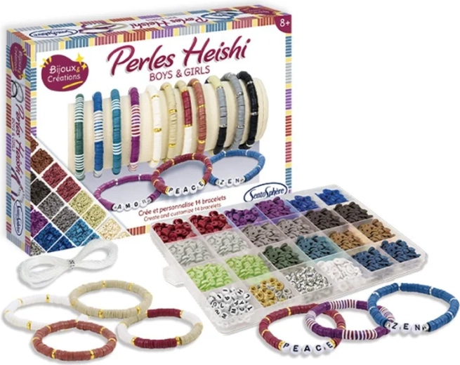 Sentosphere bracelet making with letters