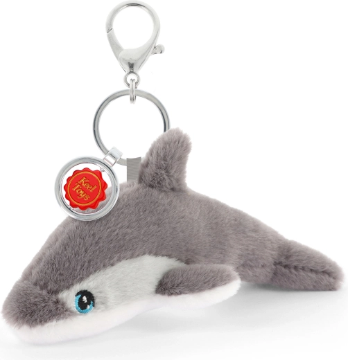Keeleco plišast obesek za torbo delfin 12 cm